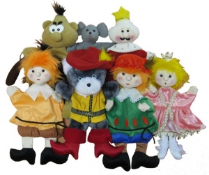 Набор перчаточных кукол "Кот в сапогах" - fgospostavki.ru - Ейск