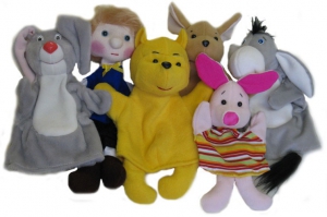 Набор перчаточных кукол "Винни Пух и все" - fgospostavki.ru - Ейск