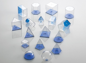 Набор геометрический 5 см (прозрачный) - fgospostavki.ru - Ейск