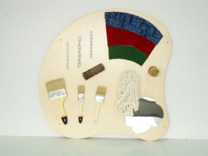 Тактильная панель "Тело гусеницы" (кисточки) - fgospostavki.ru - Ейск