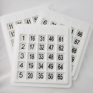 Доска для игры "Бинго" для слабовидящих - fgospostavki.ru - Ейск