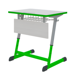 Парта NOMAD одноместная регулируемая по высоте с антивандальной кромкой - fgospostavki.ru - Ейск