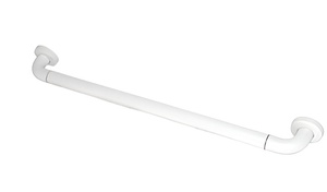 Поручень прямой с антибактериальным покрытием (белый) - fgospostavki.ru - Ейск