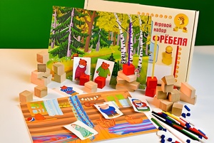 Игровой набор Фребеля "Три медведя" (серия "Сказочный мир". Выпуск 2) - fgospostavki.ru - Ейск