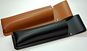 Кожаный чехол для складных тростей. Модель 3 - fgospostavki.ru - Ейск