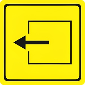 Тактильный знак (выход из помещения) 100х100 - fgospostavki.ru - Ейск