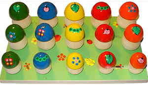 Развивающая игрушка для детей с нарушением слуха "Грибная полянка" - fgospostavki.ru - Ейск