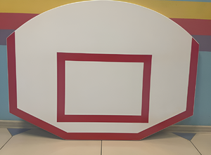 Щит стритбольный тренировочный (влагостойкая фанера), размер 1200х900 миллиметров - fgospostavki.ru - Ейск