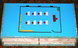 Магнитный набор для реабилитации "Ориентир" (для слепых и слабовидящих детей) - fgospostavki.ru - Ейск