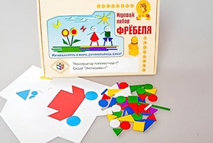 Игровой набор Фребеля "Конструктор плоскостной-1" (Серия "Эксперимент") - fgospostavki.ru - Ейск