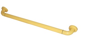 Поручень прямой с антибактериальным покрытием (желтый) - fgospostavki.ru - Ейск