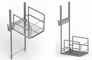 Универсальная вертикальная подъемная платформа для инвалидов - fgospostavki.ru - Ейск