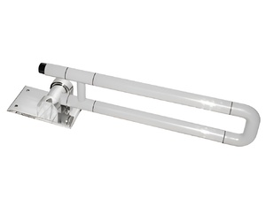 Поручень откидной с антибактериальным покрытием (белый) - fgospostavki.ru - Ейск