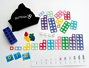 Комплект Нумикон для домашних занятий "Математический мешок" (4-5 лет) - fgospostavki.ru - Ейск