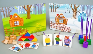 Игровой набор Фребеля "Заюшкина избушка" (серия "Сказочный мир". Выпуск 1) - fgospostavki.ru - Ейск