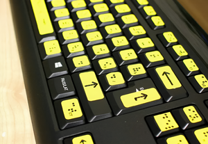 Комплект для маркировки клавиатуры азбукой Брайля - fgospostavki.ru - Ейск