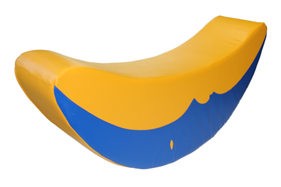 Мягкий модуль "Качалка-луна" (100х25х40 сантиметров) - fgospostavki.ru - Ейск