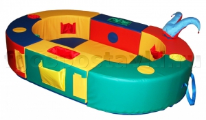 Манеж овальный 180х120х25 сантиметров - fgospostavki.ru - Ейск