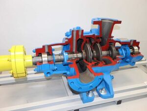 Разрезная модель насоса секционного центробежного типа «ЦНС» - fgospostavki.ru - Ейск