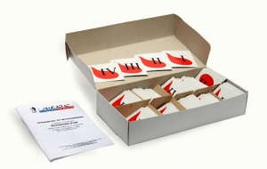 Модель-аппликация "Переливание крови" (набор из 10 комплектов по 12 карт) - fgospostavki.ru - Ейск