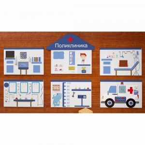 Комплект настенных панелей «Больница» - fgospostavki.ru - Ейск