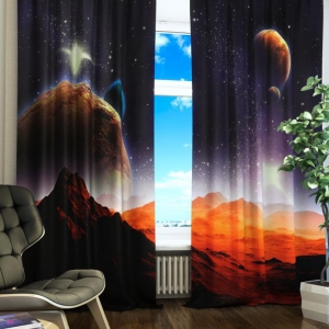 Комплект светонепроницаемых штор "Марсианская одиссея" - fgospostavki.ru - Ейск