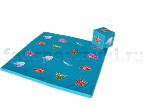 Игровой мат "Море" с кубиком - fgospostavki.ru - Ейск