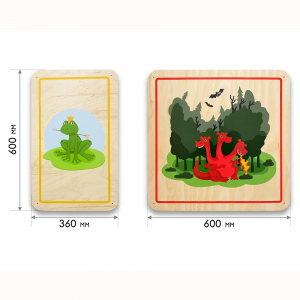 Набор стеновых панелей «Мир сказки - Волшебные герои» - fgospostavki.ru - Ейск