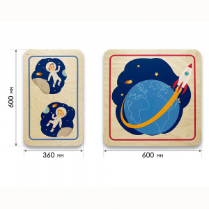 Набор стеновых панелей «Мы в Космосе - Первый полёт» - fgospostavki.ru - Ейск