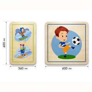 Набор стеновых панелей «Спорт - Путь к победе» - fgospostavki.ru - Ейск