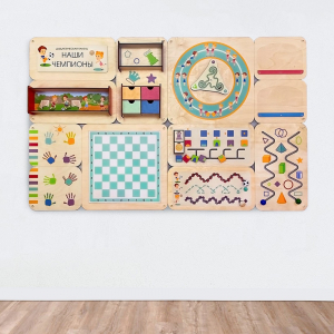 «Наши чемпионы» - Дидактическая настенная панель - fgospostavki.ru - Ейск