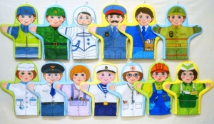 Набор рукавичек "Профессии" - fgospostavki.ru - Ейск