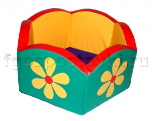 Сухой бассейн шестигранный "Ромашка" - fgospostavki.ru - Ейск