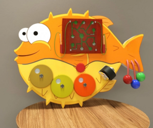 Бизиборд «Рыба-еж» - fgospostavki.ru - Ейск