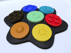 Полностью тактильный коммуникатор 7-кнопочный многоуровневый - fgospostavki.ru - Ейск