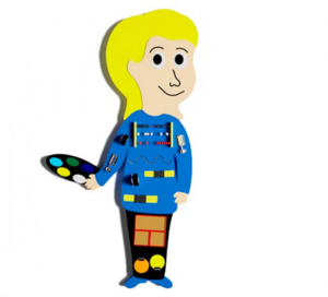 Бизиборд «Юный художник» - fgospostavki.ru - Ейск