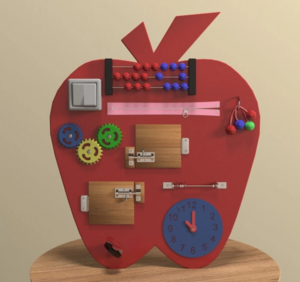 Бизиборд «Яблоко знаний» - fgospostavki.ru - Ейск