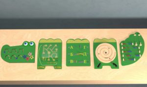 Бизиборд «Крокодил Гена» - fgospostavki.ru - Ейск