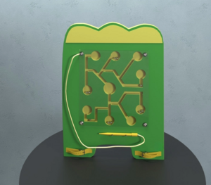 Бизиборд «Зеленый лабиринт» - fgospostavki.ru - Ейск