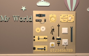 Бизиборд «Умелый малыш» - fgospostavki.ru - Ейск