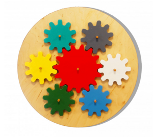 Бизиборд «Цветные шестеренки» - fgospostavki.ru - Ейск