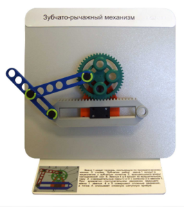 Демонстрационная модель "Зубчато-рычажный механизм"  - fgospostavki.ru - Ейск