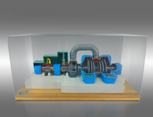 Наглядный макет "Разрез паровой турбины ТЭЦ" - fgospostavki.ru - Ейск