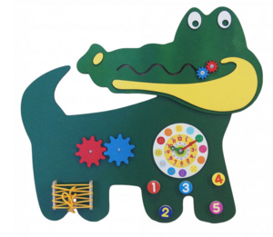 Бизиборд «Зеленый крокодил» - fgospostavki.ru - Ейск