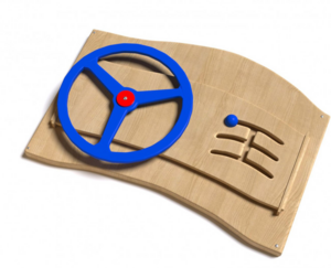 Дидактическая панель с автомобильным рулем - fgospostavki.ru - Ейск