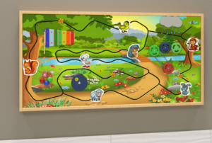 Настенная панель «Среда обитания» - fgospostavki.ru - Ейск