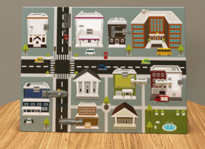 Настенная панель «Городские улицы» - fgospostavki.ru - Ейск