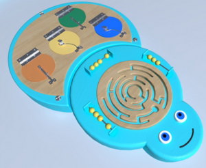 Настенный игровой элемент «Гусеница» - fgospostavki.ru - Ейск