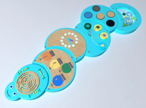 Развивающая панель «Гусеница» - fgospostavki.ru - Ейск