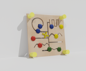 Тактильно-развивающая панель с лабиринтами - fgospostavki.ru - Ейск